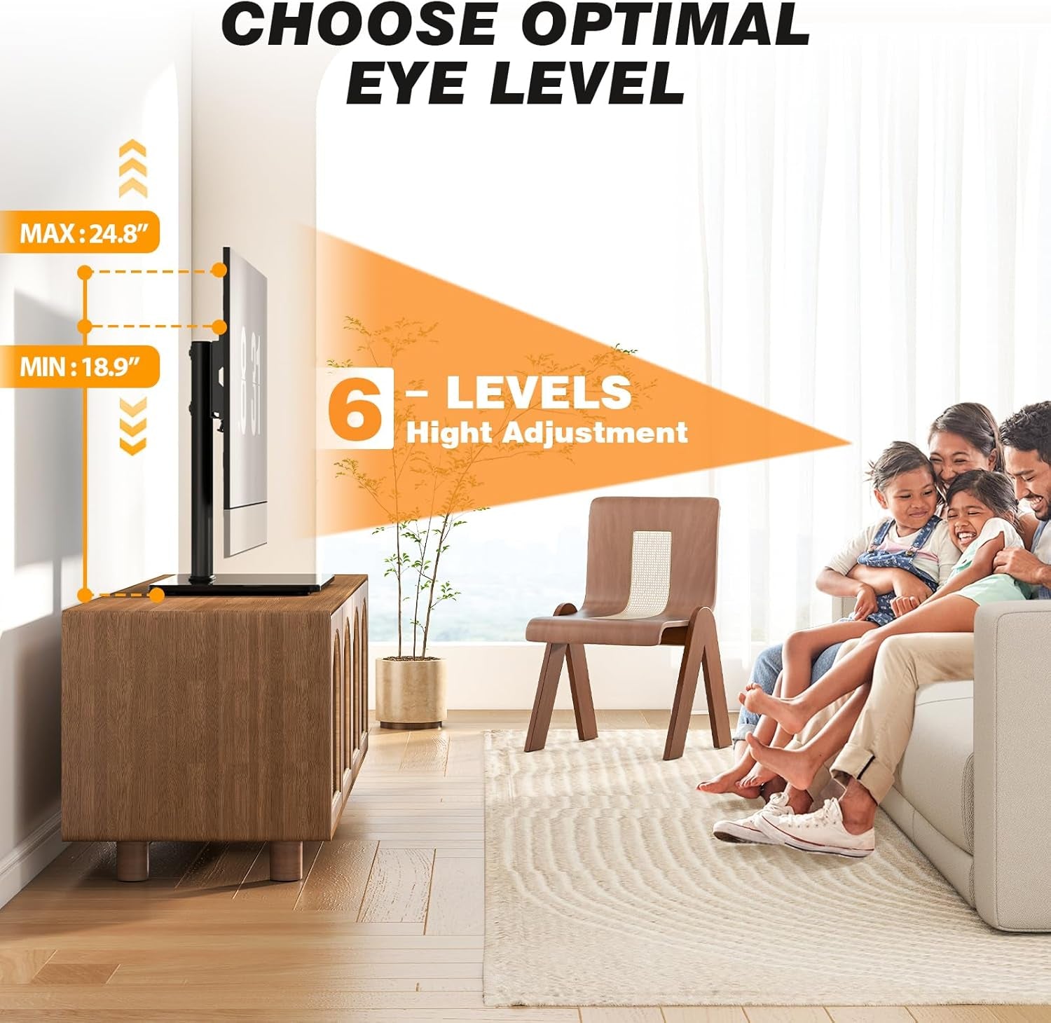 universal-swivel-tv-stand-for-27-60-inch-curved-flat-screen-tvs-table-top-tv-base-replacement-holds-up-to-88-lbs-height-adjustable-tv-stand-mount-with-tempered-glass-base-max-vesa-400x400mm-height-adjustable-table-top-tv-base-replacement-holds-88lbs-tempered-glass-base-max-vesa-400x400mm