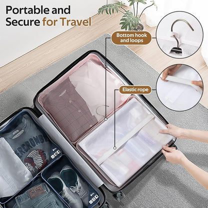 Shower Caddy Organizer 5 Pockets Roll up Hanging Bathroom Accessories Storage for Camper, RV, Gym, Cruise, Cabin, College Dorm Shower, Small3