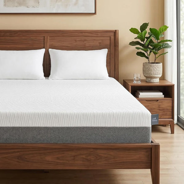 Queen Mattress 8 Inch, Queen Size Cooling Gel Memory Foam Matteress in a Box with Firm Feel for Back Pain, Motion Isolation, Pressure Relief, Fiberglass Free, Certipur-Us Certified1