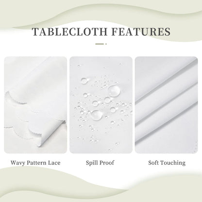 Football Tablecloth Football Field Polyester Rectangle Table Cloth Washable Seasonal Tabletop for Kitchen Dinning Party Outdoor Picnic 54 X 72 Inch Tablecloths6