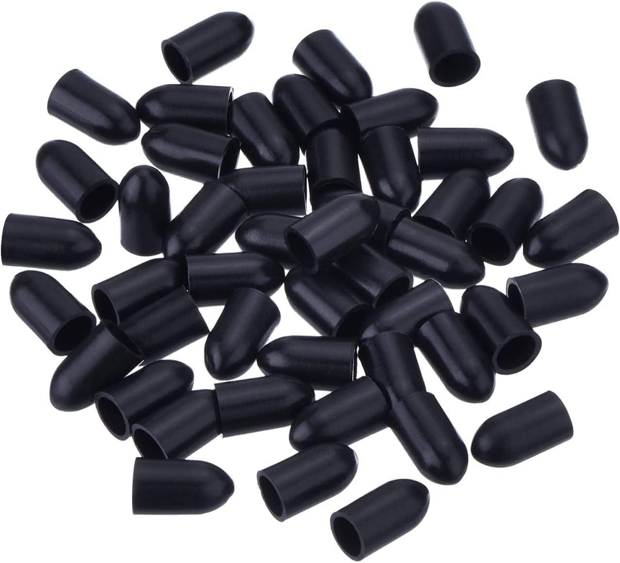 50-pcs-pourers-dust-covers-olive-oil-liquor-bottle-pour-spout-cover-rubber-caps-not-include-the-spout