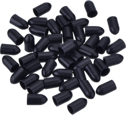 50 Pcs Pourers Dust Covers Olive Oil Liquor Bottle Pour Spout Cover Rubber Caps (Not Include the Spout)1