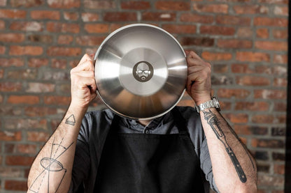 3-Piece Stainless Steel Mixing Bowl Set – Nesting Metal Bowls for Baking, Cooking, and Meal Prep – Durable & Dishwasher Safe5