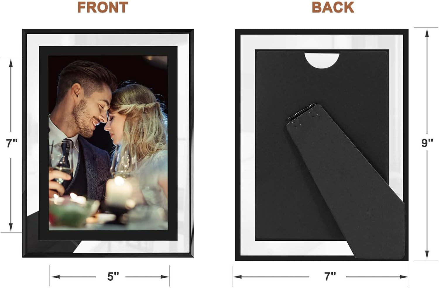 8x10-picture-frames-set-of-2-black-glass-photo-frame-only-for-tabletop-display-gift-picture-frame-horizontally-or-vertically-8x10-black