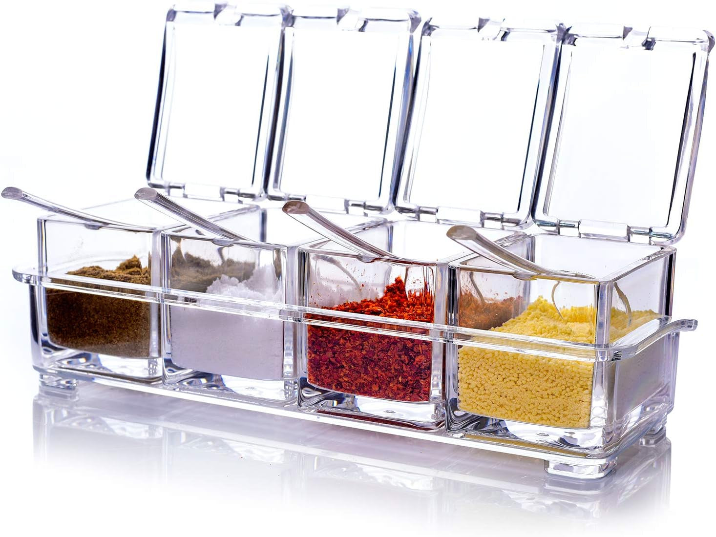 clear-seasoning-rack-spice-pots-4-piece-acrylic-seasoning-box-storage-container-condiment-jars-cruet-with-cover-and-spoon