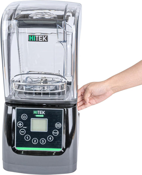 '-Hi Tek 3 HP Commercial Blender, 1 Variable Speed Heavy-Duty Blender - 48-Ounce Tritan Jar, Sound Enclosure, White Plastic, Industrial, Programmable Touchpad12