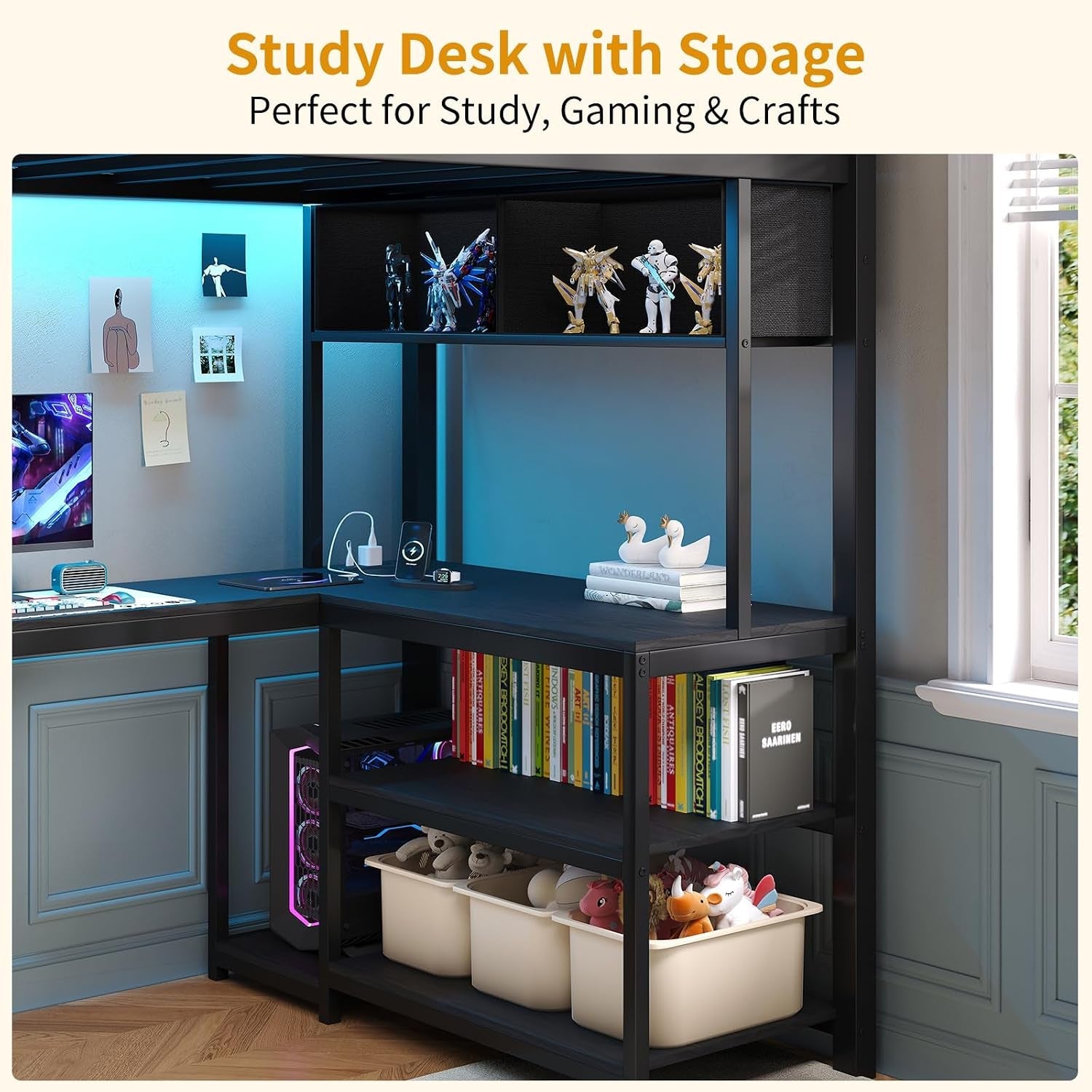 twin-loft-bed-with-l-shaped-desk-rgb-led-lights-black