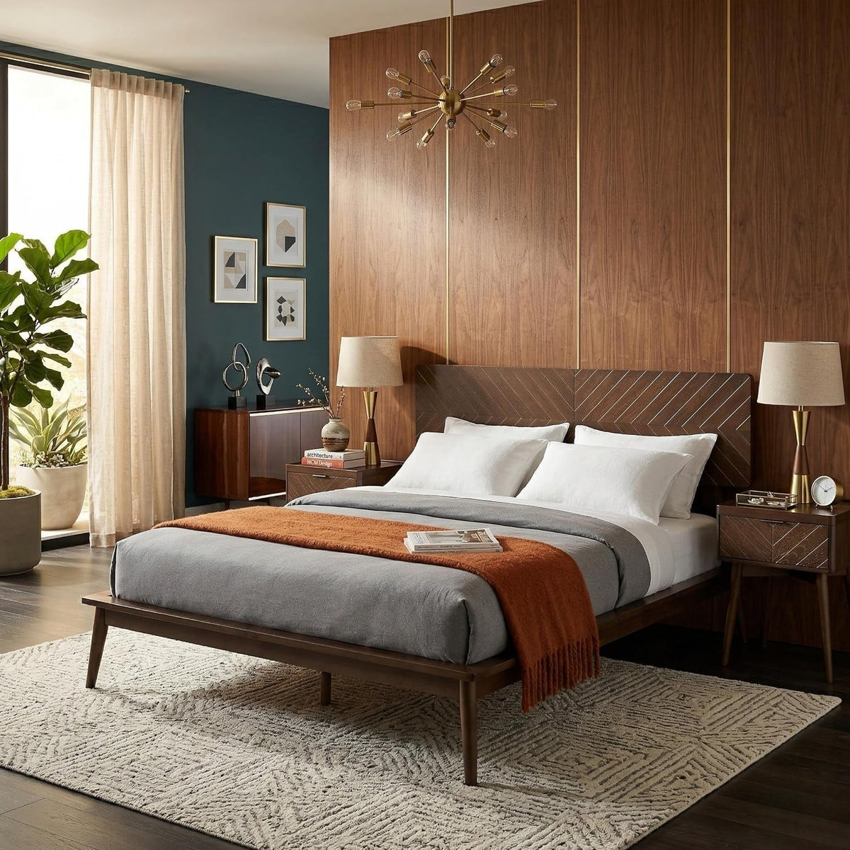 loki-solid-wood-platform-bed-full-chevron-headboard-espresso