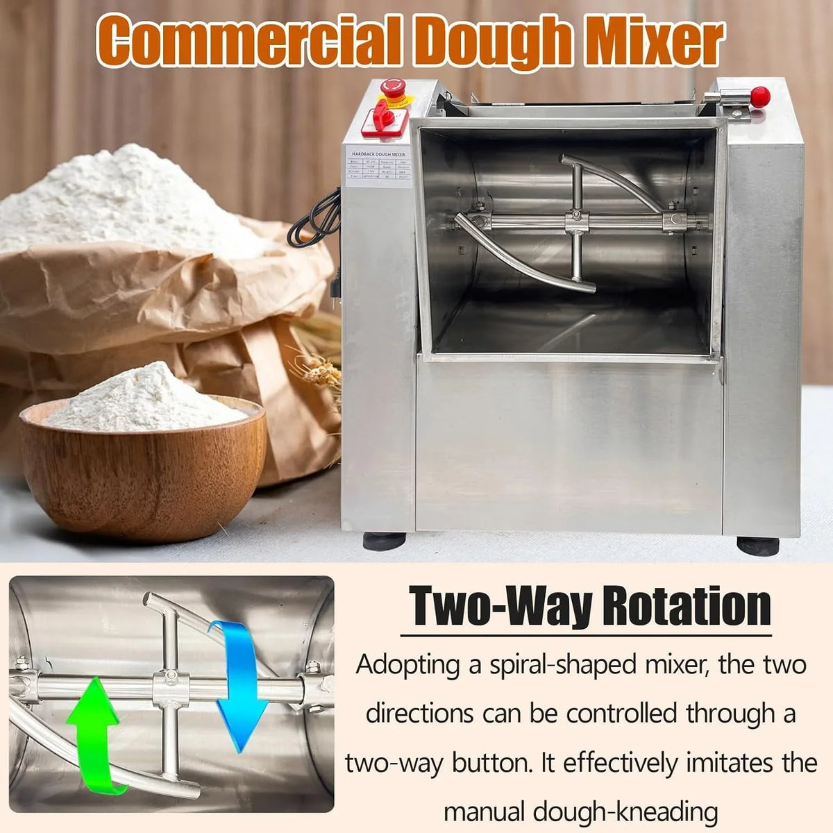 commercial-dough-mixer-all-stainless-steel-pizza-dough-mixer-110v-dough-blender-kneading-machine-with-25-kg-kneading-capacity-and-90-degree-tilt-for-schools-bakeries-restaurants-pizzerias
