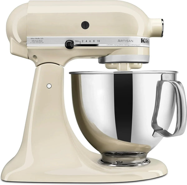 Kitchenaid Artisan, 5-Qt Tilt Head Stand Mixer, KSM150PS, Almond Cream1