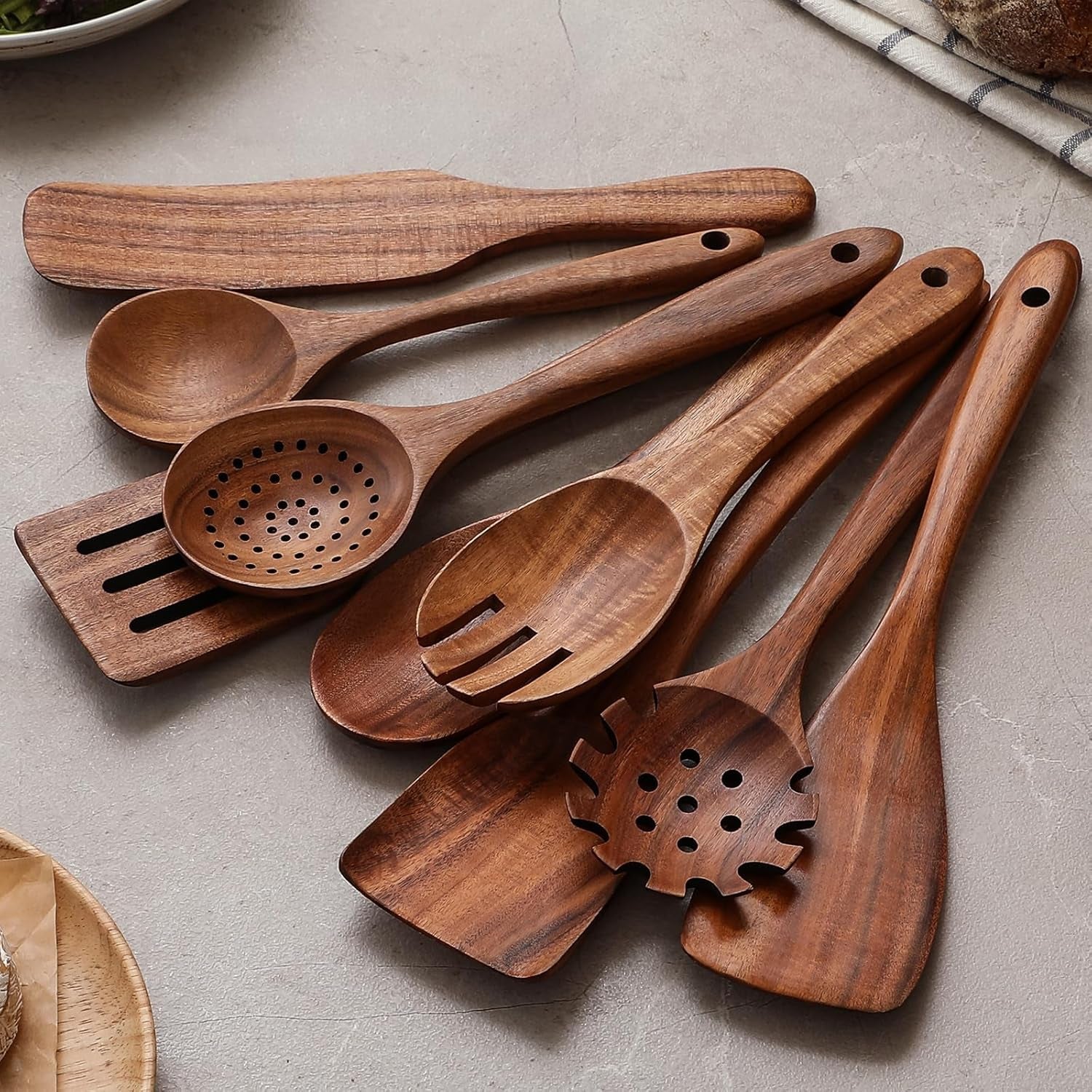 wooden-spoons-for-cooking-12-pcs-teak-wood-kitchen-utensils-set-with-spoon-rest-nonstick-heat-resistant-wooden-cooking-utensils-natural-healthy-spatula-set-for-pots-and-pans