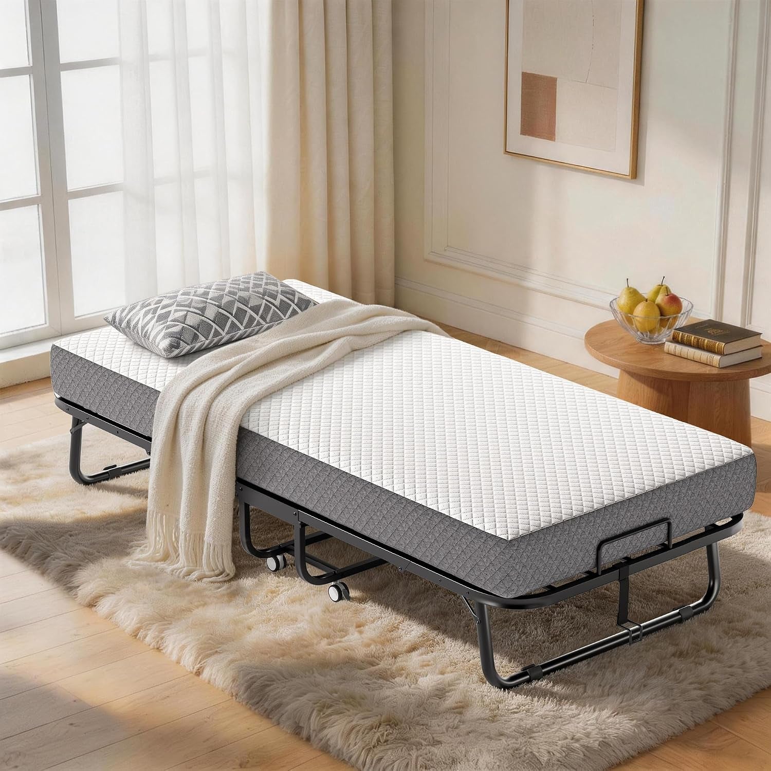 folding-bed-with-memory-foam-mattress-portable-rollaway-guest-beds-on-wheels-75x31-twin-size-space-saving-cot-size-bed-for-adults-with-easy-assembly-metal-frame-white