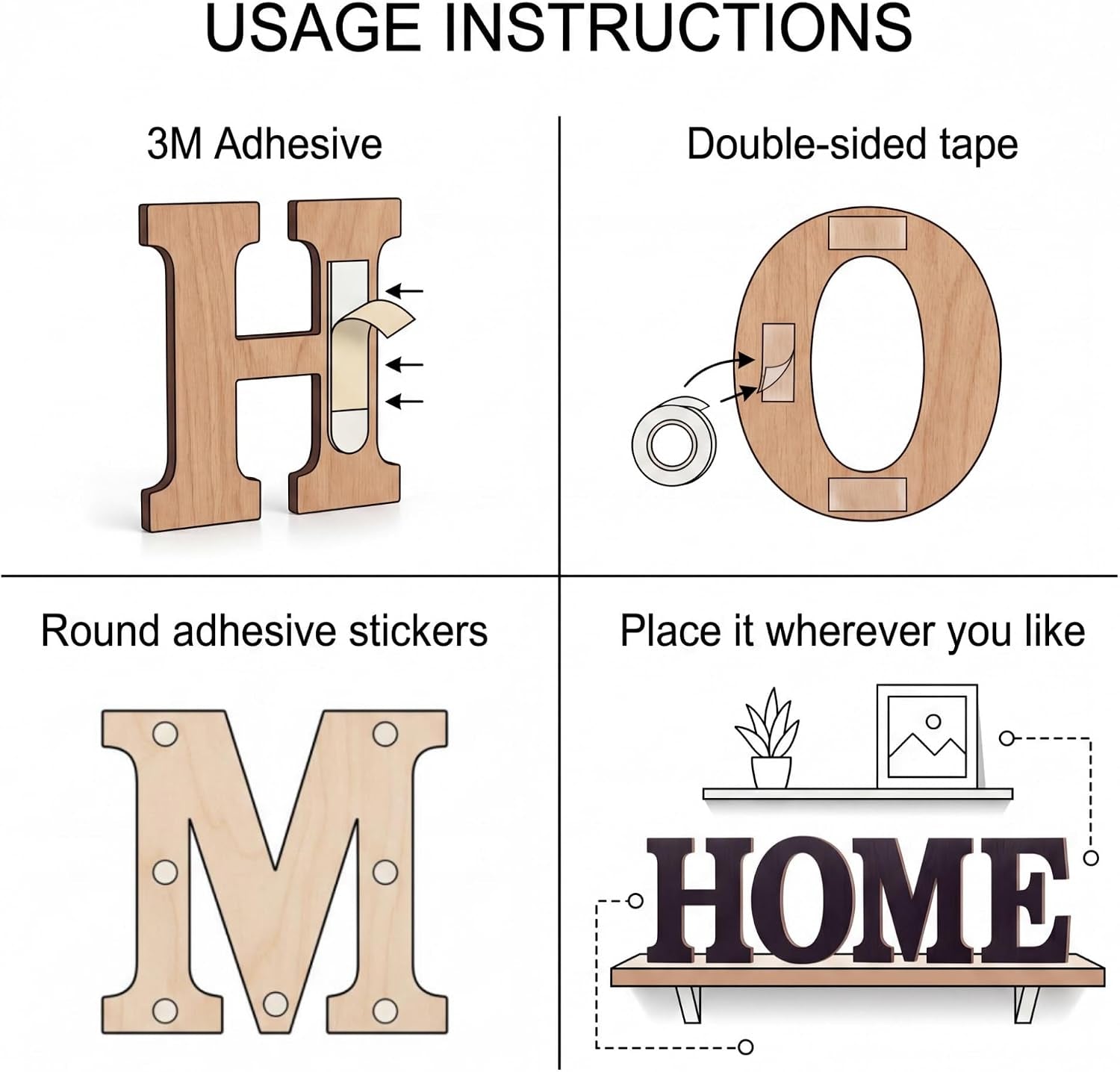 wood-home-sign-12-inch-wooden-letters-home-wall-decor-for-diy-seasonal-wreath-art-display-rustic-farmhouse-art-decor-for-living-room-kitchen-entryway-housewarming-giftblack