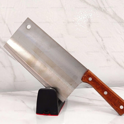 Meat Cleaver,Cleaver Knife 7.5 Inch Butcher Knife Cleaver Meat Knife Wood Handle Knife Vegetable Cutting Cooking Knife6