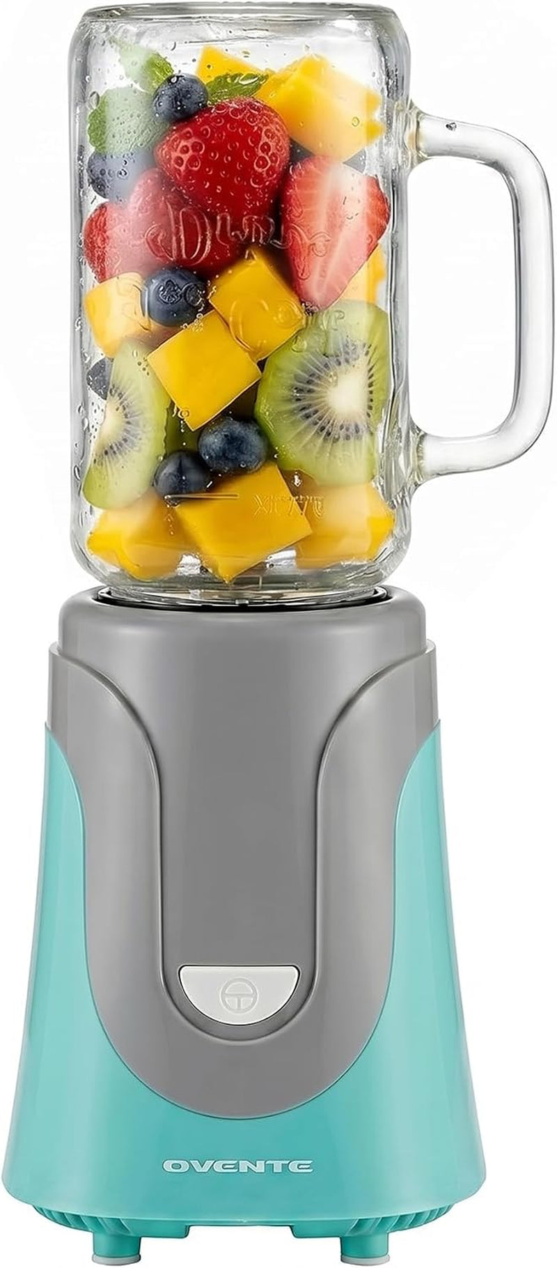 retro-personal-blender-18-oz-mason-jar-300w-turquoise-blh1002t-stainless-steel-blades-bpa-free-dishwasher-safe-jar-includes-reusable-straw-lid-ideal-for-baby-food-smoothies-more
