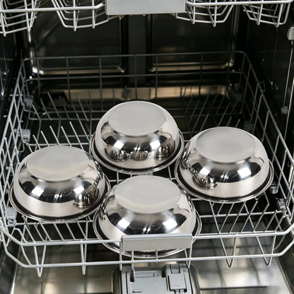 4 Pcs Stainless Steel Mixing Bowls, Meal Prep Mixing Bowl8