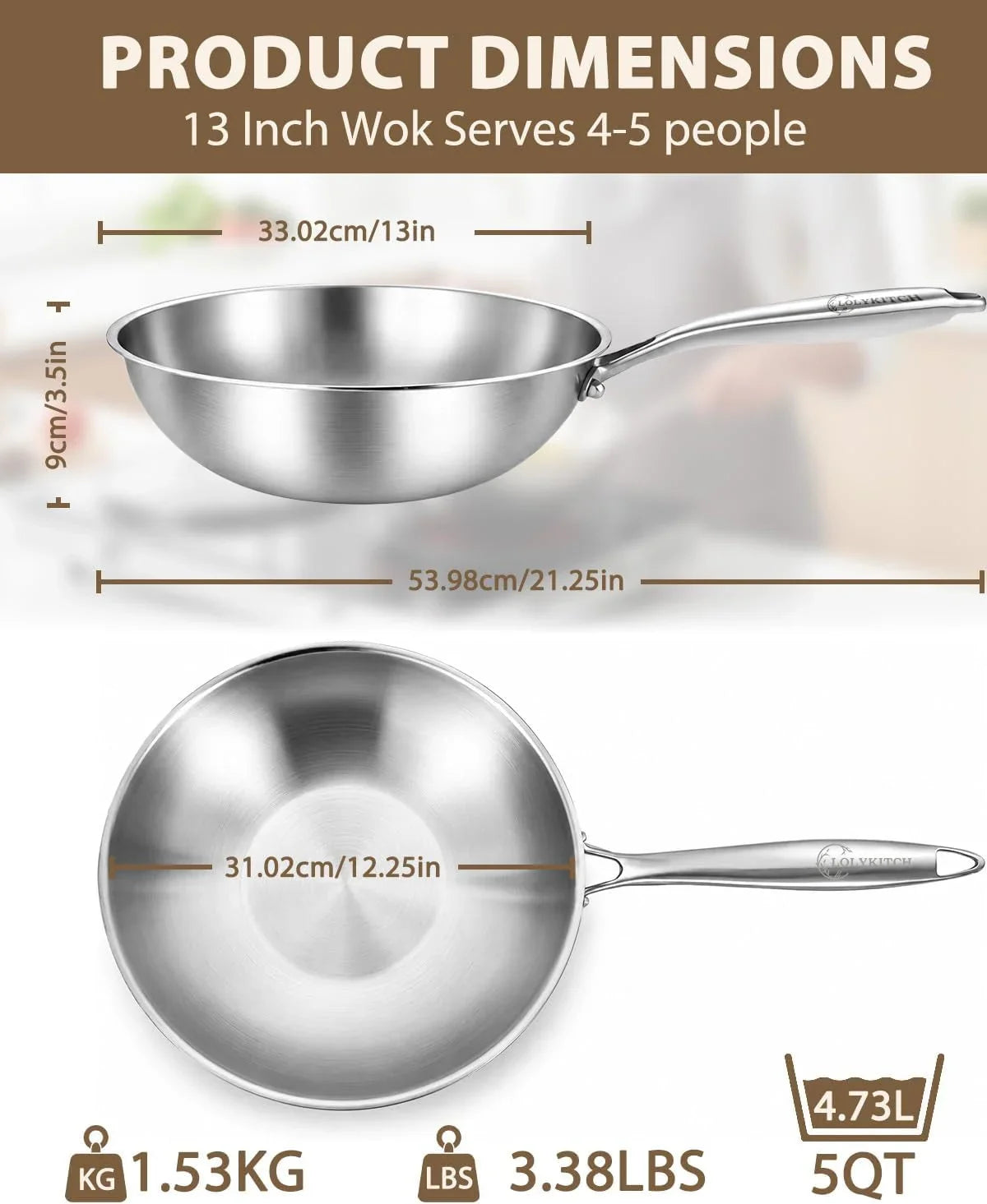 13-inch-tri-ply-stainless-steel-wok-pan-with-lid-detachable-handle-stir-frying-pan-induction-wok-dishwasher-and-oven-safe-heavy-duty-flat-bottom