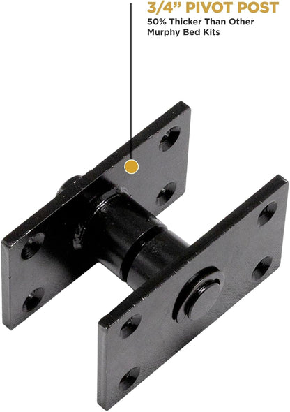 Murphy Bed Kit Queen & Full Size Piston Lift DIY Hardware6