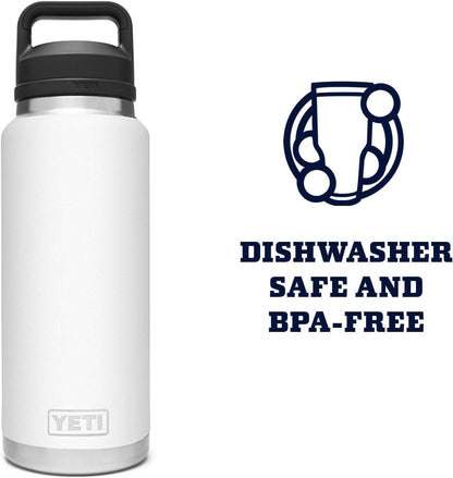 Rambler 36 Oz Bottle, Vacuum Insulated, Leakproof, Stainless Steel with Chug Cap6
