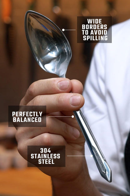 9In Tasting & Plating Spoon - Stainless Steel5