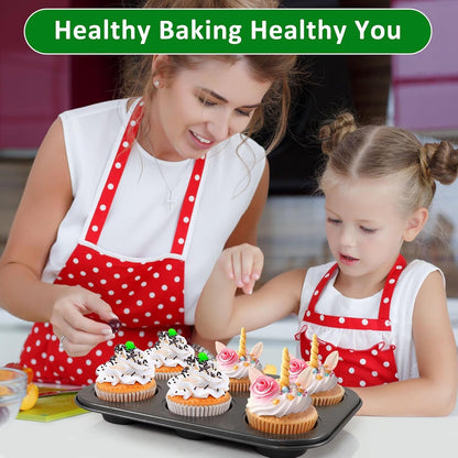200Pcs Parchment Jumbo Cupcake Muffin Liners for Baking Large Cups | Unbleached, Easy Release, Non-Stick Natural EU Parchment Paper Jumbo Baking Cups - Perfect for Big Muffins & Cupcakes5