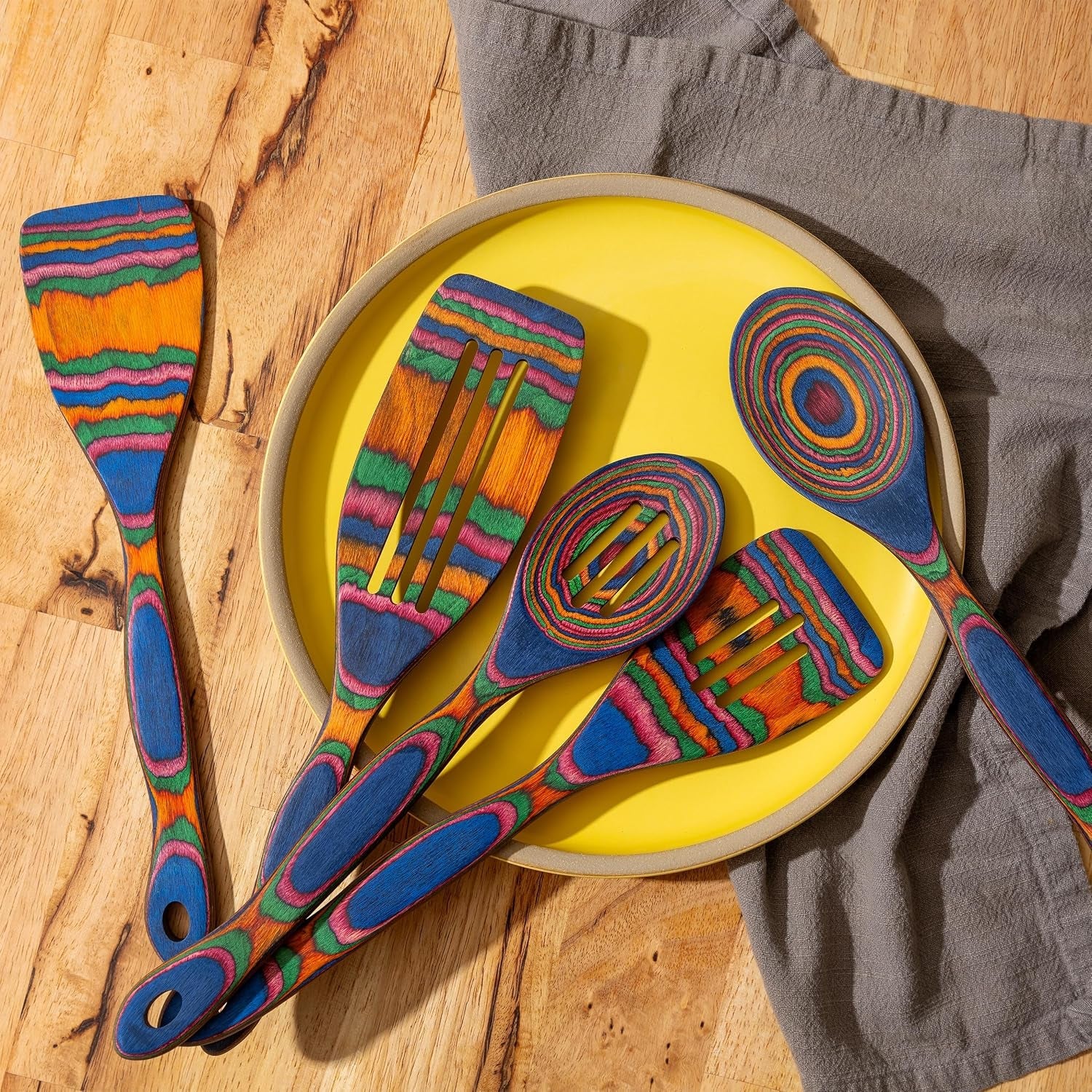 5pc-wood-cooking-utensils-set-wooden-spoons-for-cooking-pakka-wood-utensils-for-cooking-and-serving-comfortable-grip-and-non-stick-blue-rainbow