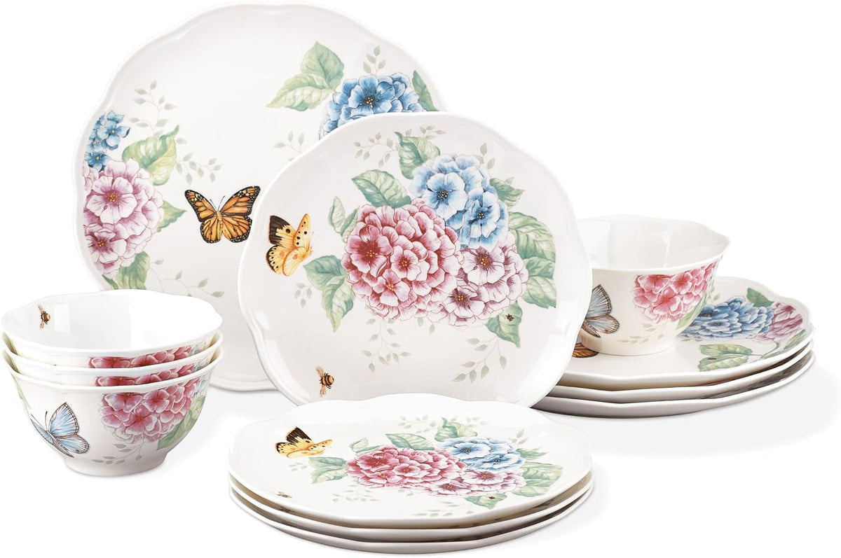 butterfly-meadow-hydrangea-porcelain-12-piece-dinnerware-set-for-4