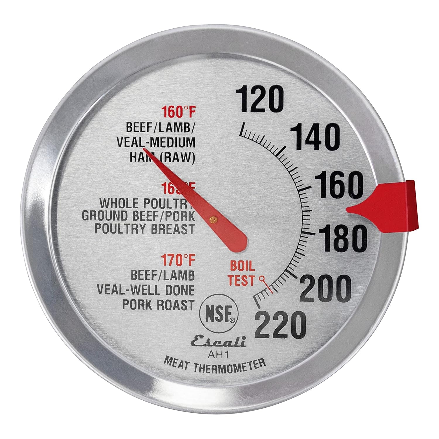 escali-ah1-stainless-steel-oven-safe-meat-thermometer-extra-large-2-5-inches-dial-temperature-labeled-for-beef-poultry-pork-and-veal-silver-nsf-certified