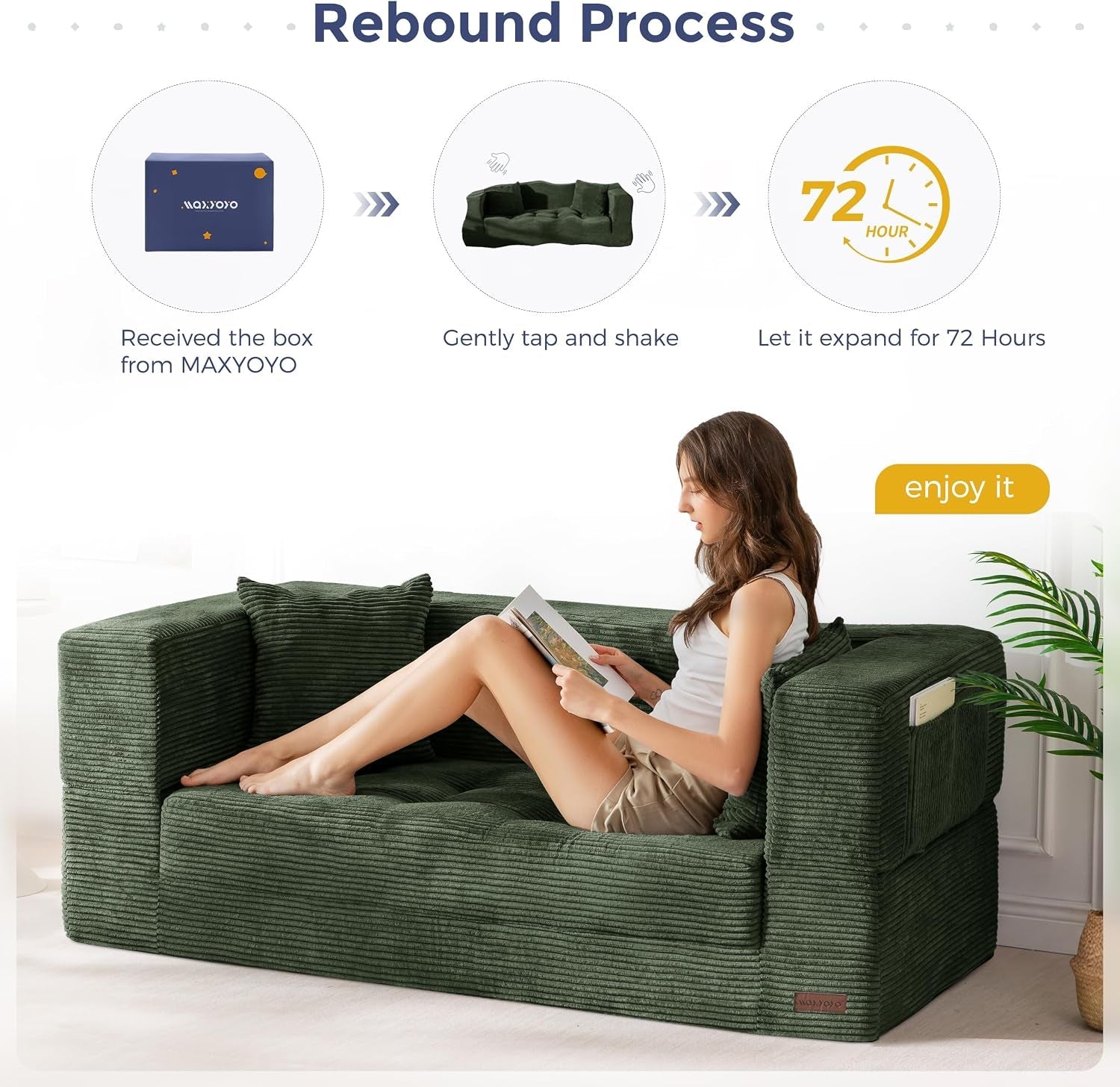 folding-sofa-bed-convertible-boneless-loveseat-couch-with-pillow