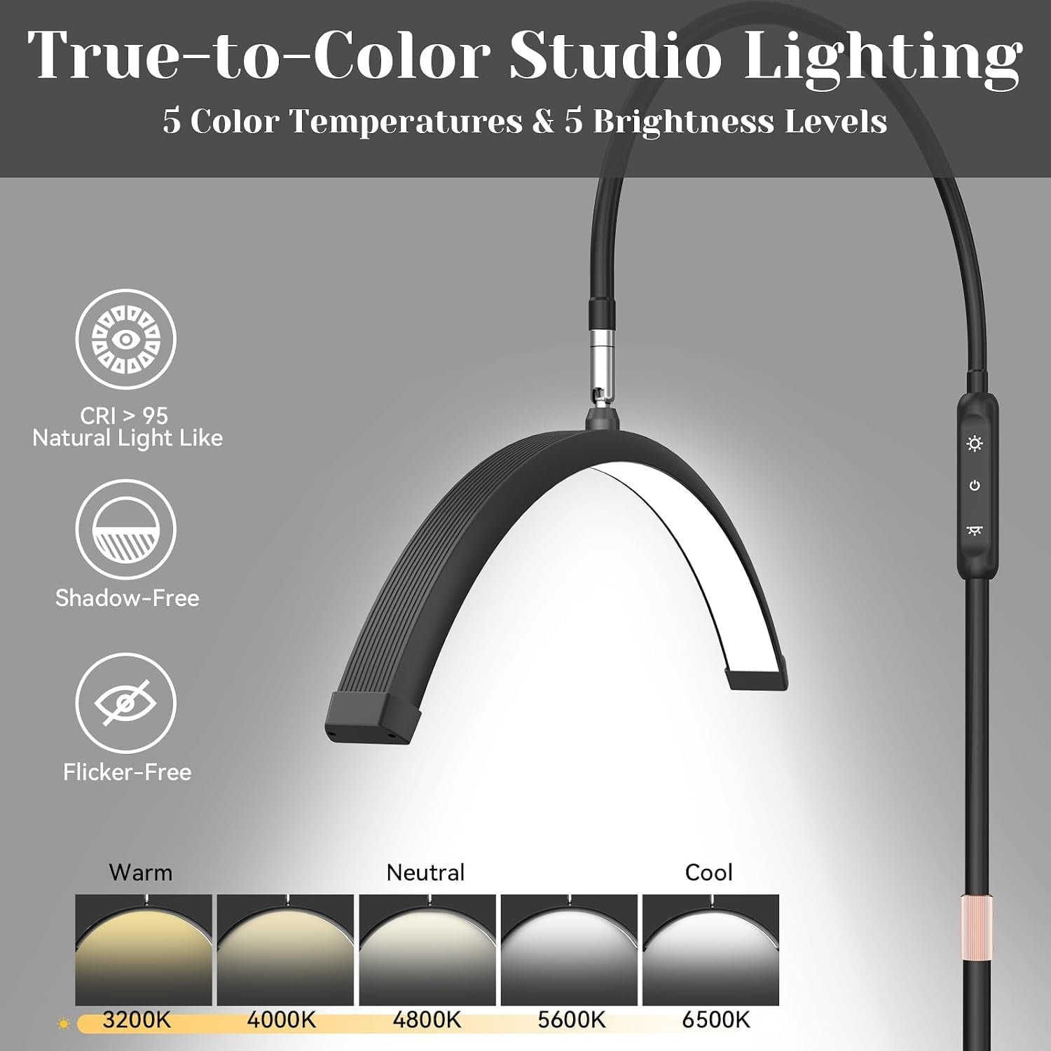 half-moon-lash-light-for-eyelash-tech-esthetician-tattoo-black-movable-tray-shadow-free-cool-warm-modes-dimmable-brightness-flexible-head-floor-lash-lamp-for-skincare-nail-art-spa
