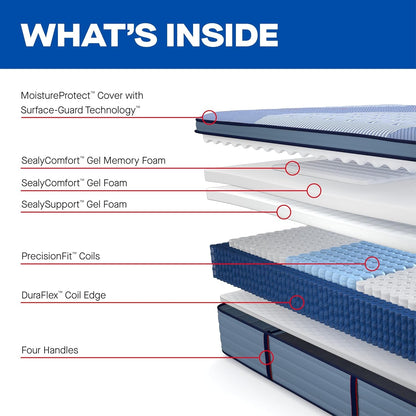 Posturepedic® plus Glenshaw 15" Firm Pillowtop Innerspring Mattress - King6