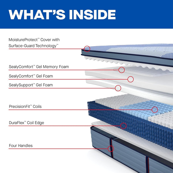 Posturepedic® plus Glenshaw 15" Firm Pillowtop Innerspring Mattress - King6