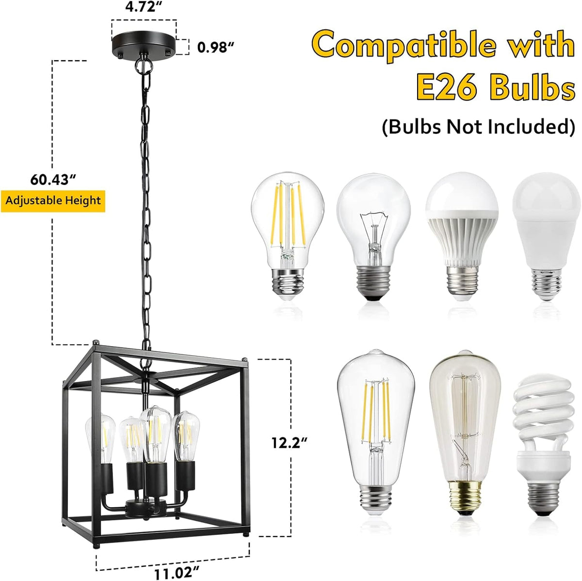 4-light-black-farmhouse-chandelier-iron-lantern-pendant-light-rustic-cage-adjustable-height-e26-base-industrial-hanging-lights-for-kitchen-island-dining-room-hallway-foyer-entryway