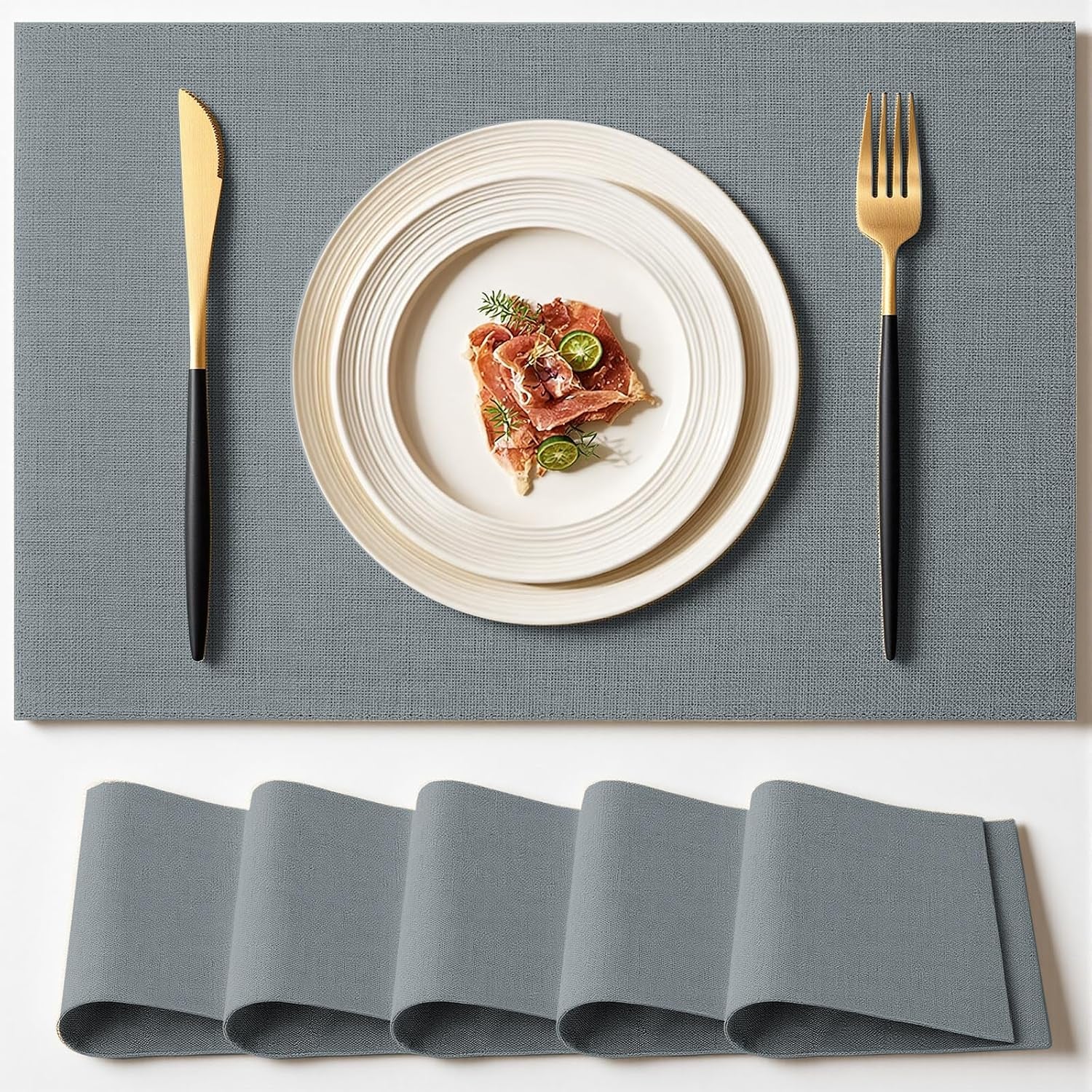 placemats-set-of-6-linen-type-fabric-cloth-placemats-18x12-inch-double-layered-thick-wrinkle-free-heat-resistant-table-place-for-dining-kitchen-party-45-30cm-gray