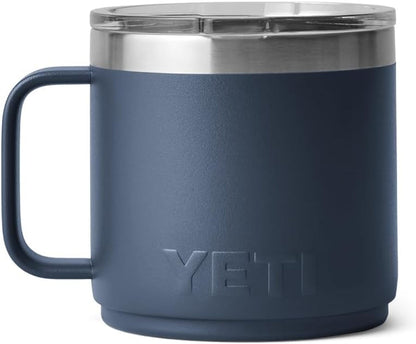 Rambler 14 Oz Ceramic Lined Stackable Mug, Navy8