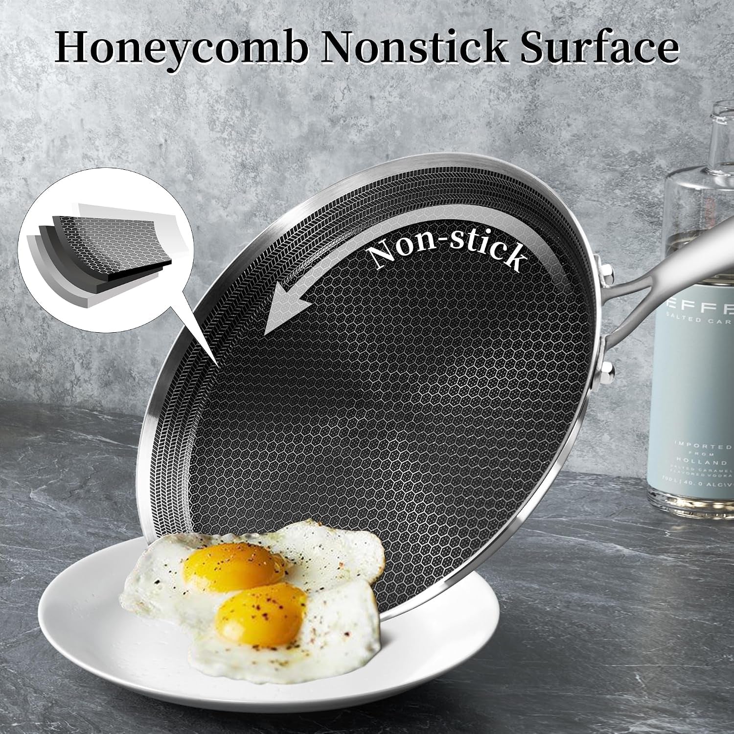 12-inch-stainless-steel-crepe-pan-nonstick-dosa-tawa-honeycomb-nonstick-coating-pfoa-free-compatible-with-all-stoves-easy-to-clean-oven-safe-dishwasher-safe