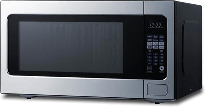 Summit Microwave Oven, Stainless Steel- SMBI27 | 2.2 Cu.Ft. Capacity, Countertop C1200W1