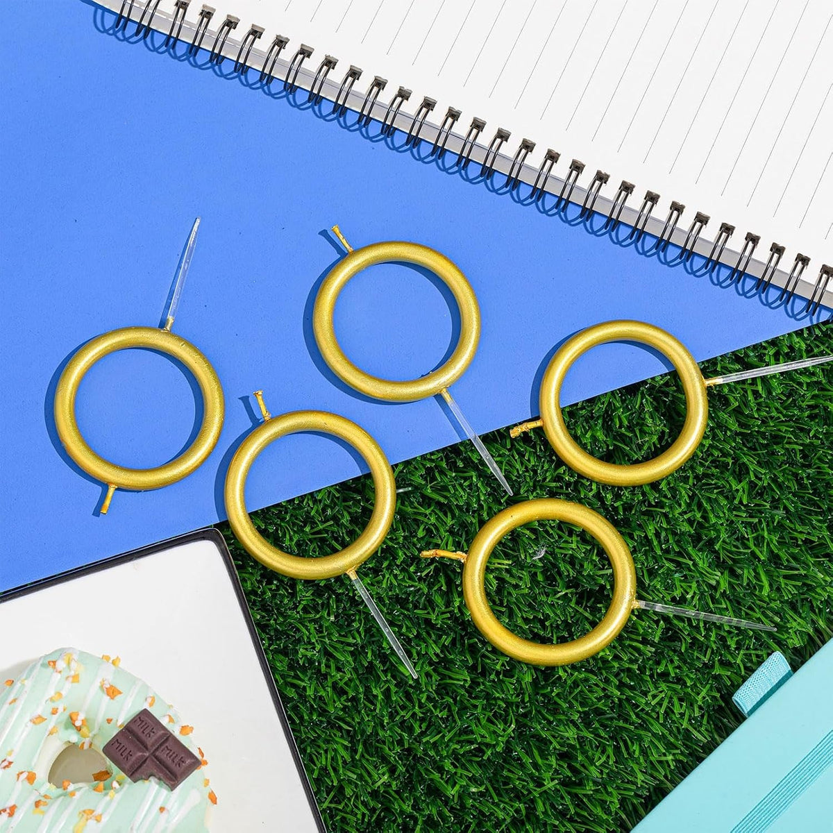 6-pcs-gold-ring-birthday-candles-cartoon-characters-theme-cake-topper