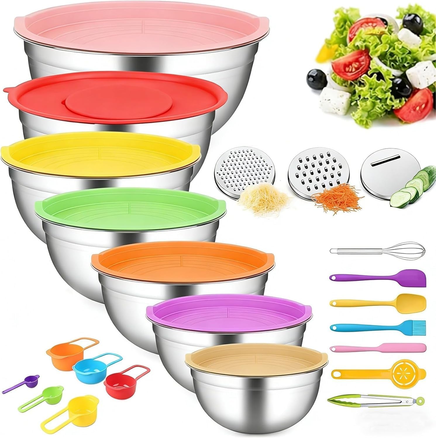 mixing-bowls-with-lids-setcolorful-7-sizes
