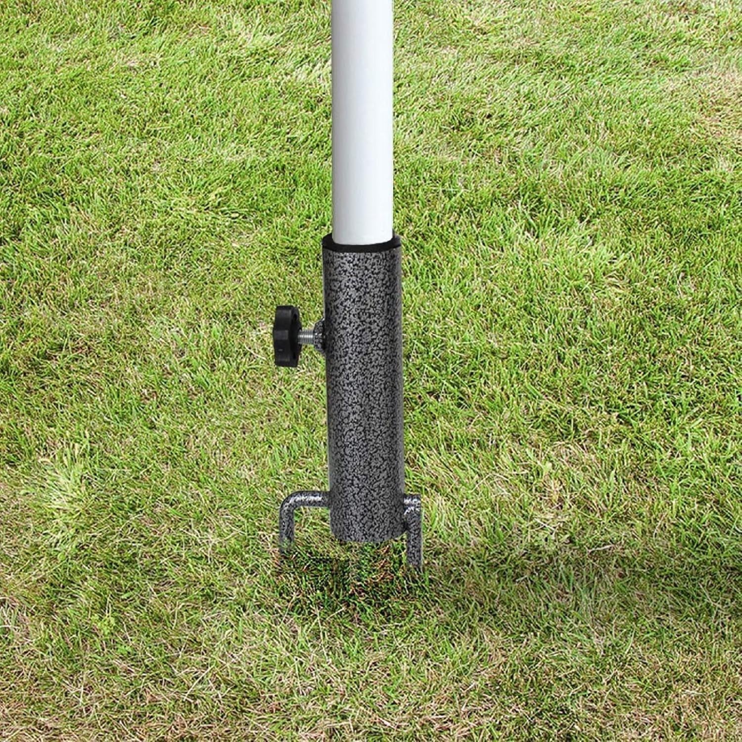 adjustable-portable-umbrella-base-upgraded-heavy-duty-metal-holder-stand-sand-grass-auger-for-flag-umbrella-fishing-rod-outdoor-park-patio-beach-ground-ideal-for-use-in-soil-grass