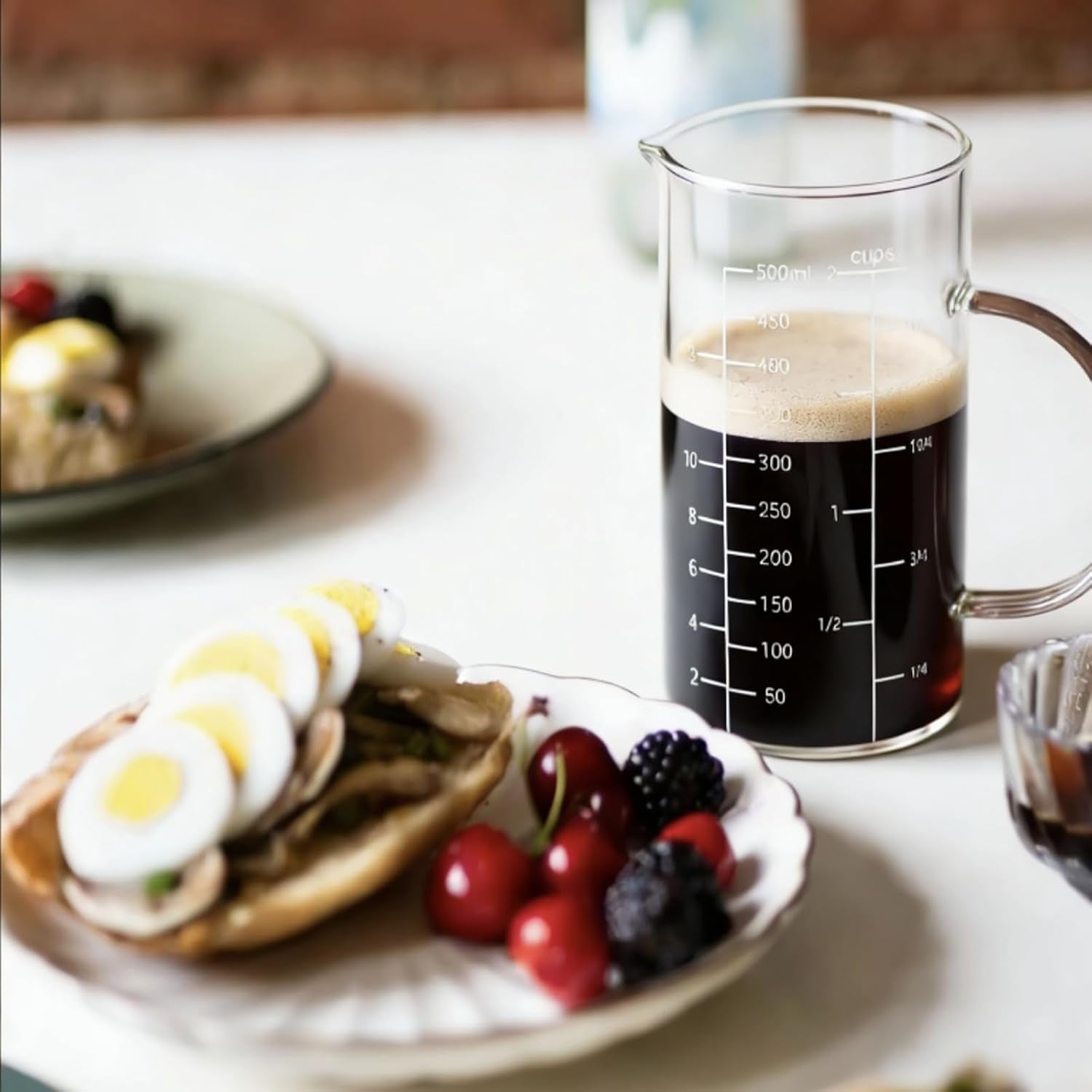 glass-measuring-cup-with-handle-500-ml-high-borosilicate-glass-three-scales-oz-cup-ml-cc-easuring-beaker-for-kitchen-or-restaurant-v-shaped-spout-glass-measuring-beaker-easy-to-read