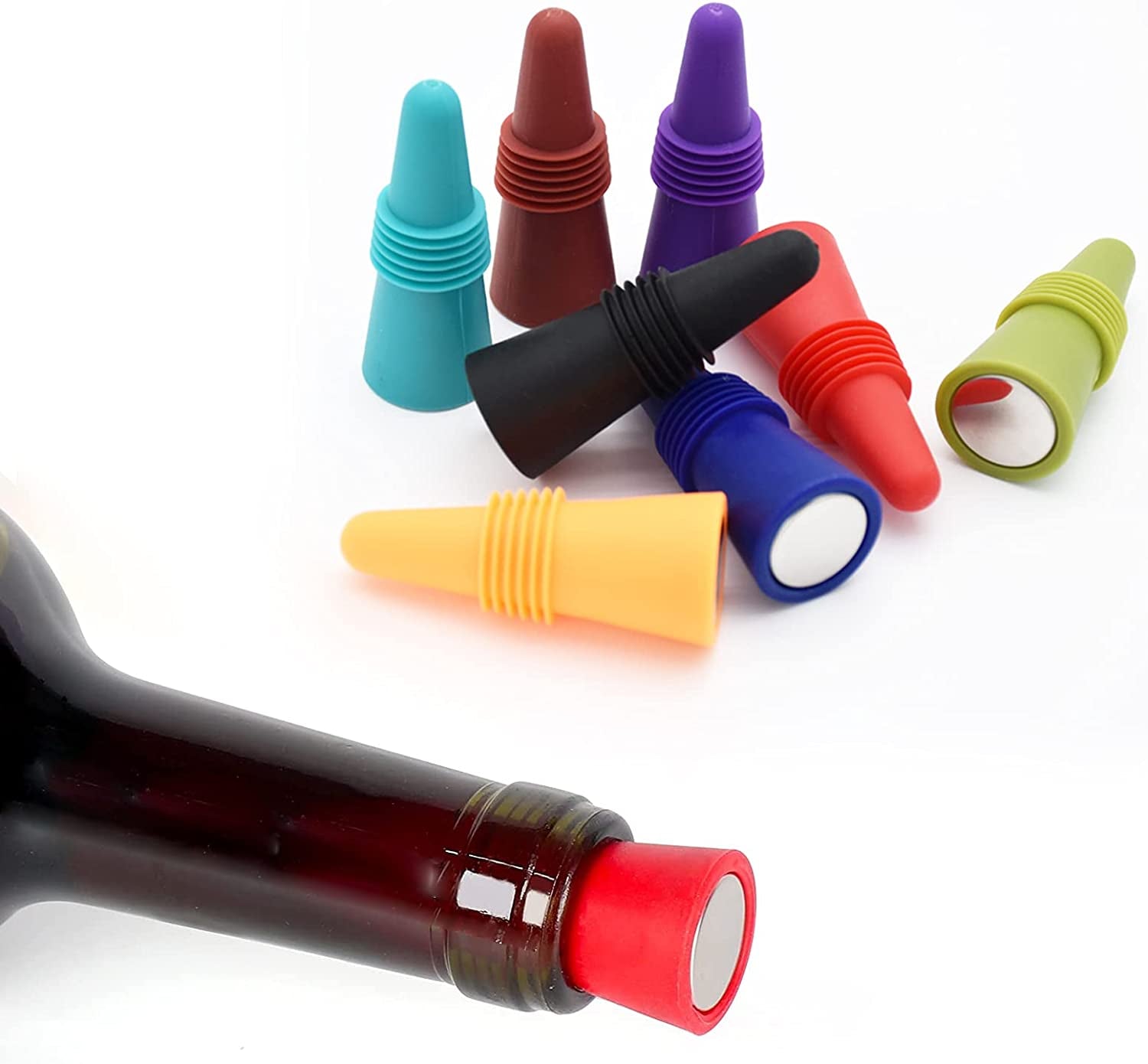 wine-stoppers-beverage-bottle-sealer-soft-silicone-wine-bottle-stoppers-corks-with-grip-top-for-keeping-wine-champagne-fresh-8-pack