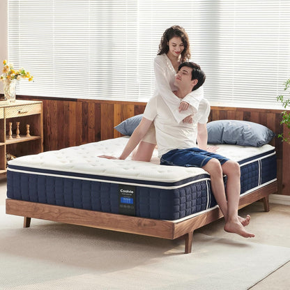 Twin Mattress 12 Inch, Multi Layer Comfort Foam and Coil for Back Support5