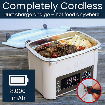 Core Gen 2 Cordless Heated Electric Lunch Box for Adults, 4-Cup5