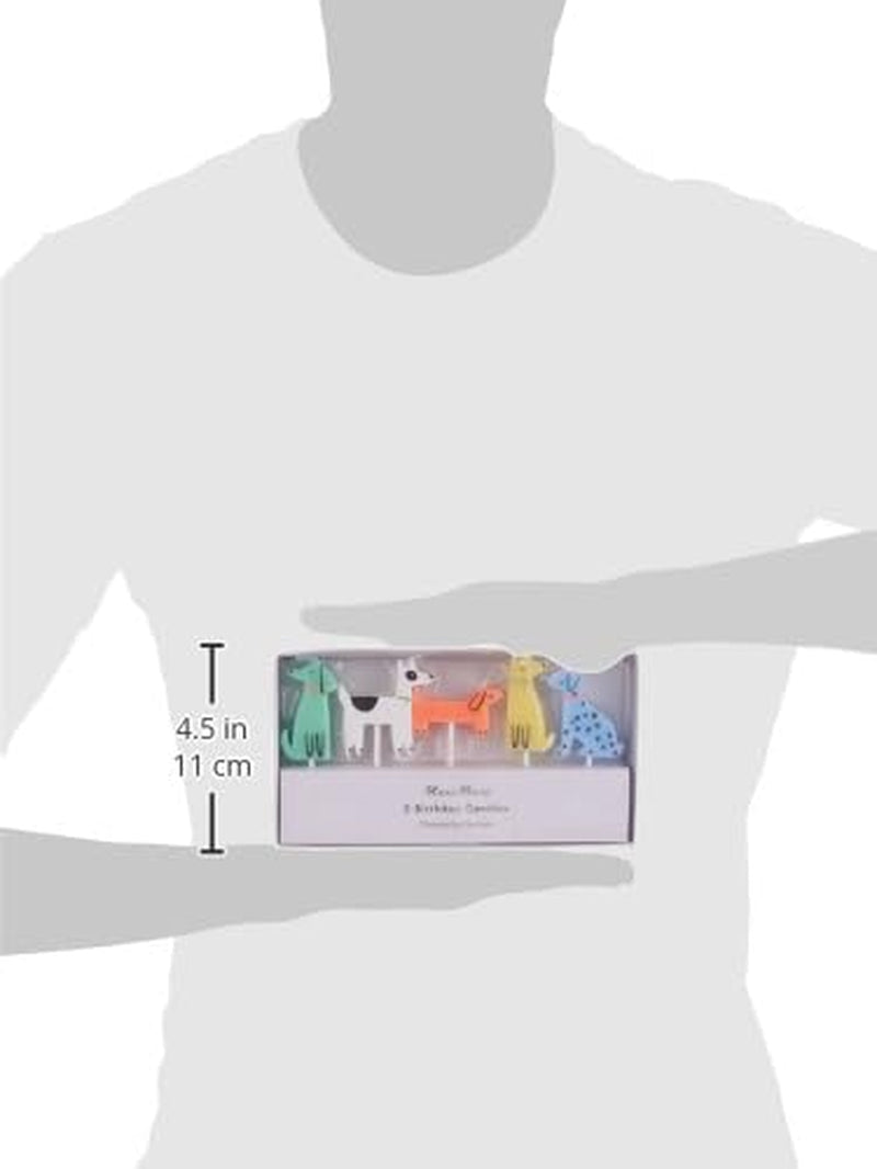 dog-candles-pack-of-5-bright-colorful-dog-shaped-candles