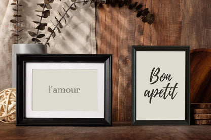 8X10 Picture Frame Set of 3, Wooden Frames Black, Vertical & Horizontal Wall Hanging for Wall or Tapletop Display,Studio Gallery Photo Frame for Photos, Posters & Art Prints6
