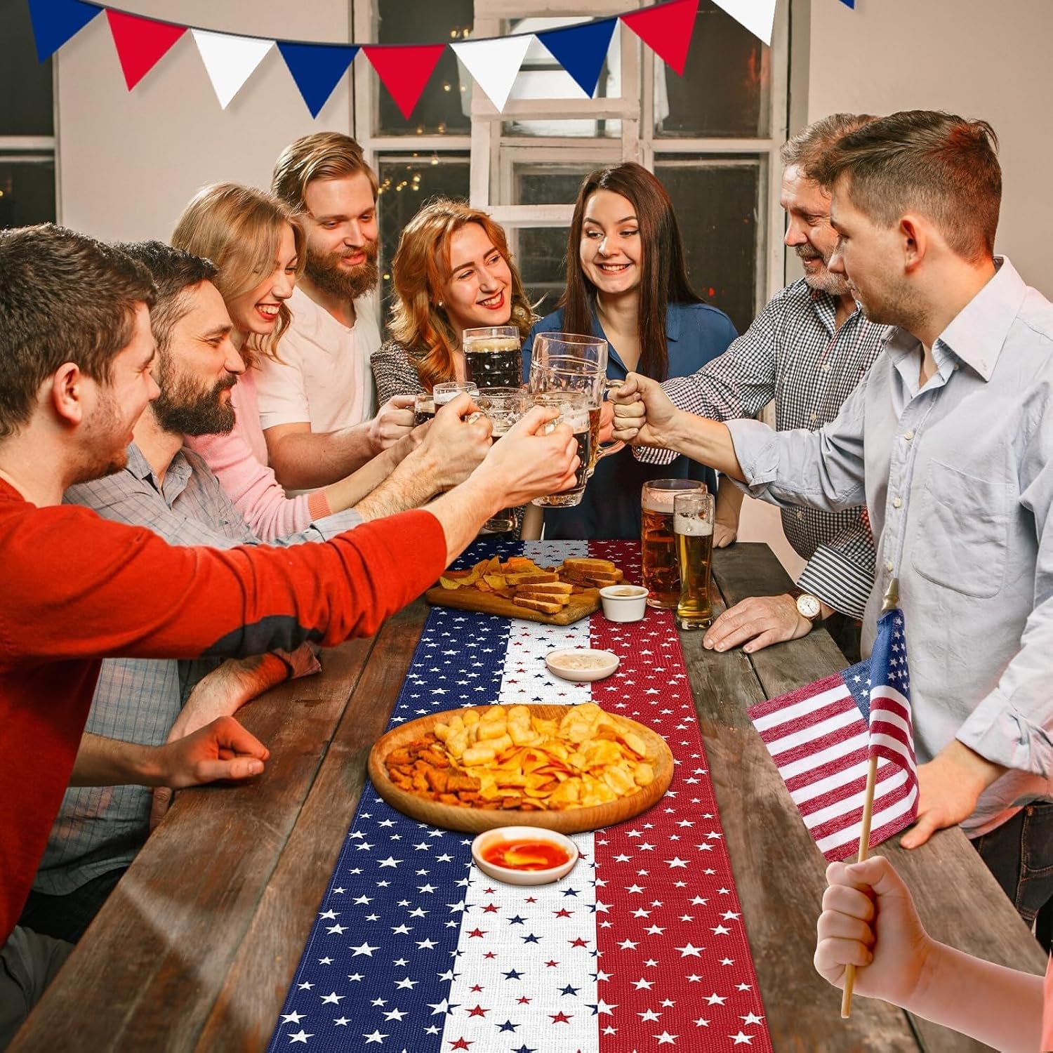 72-x-13-inches-patriotic-table-runner-red-white-and-blue-star-print-american-flag-runner-for-4th-of-july-memorial-day-veterans-day-and-independence-day-table-top-kitchen-decorations