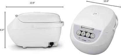 Jbv A10U 5.5 Cup Micom Rice Cooker with Tacook (White) | Tacook Steamer Tray3