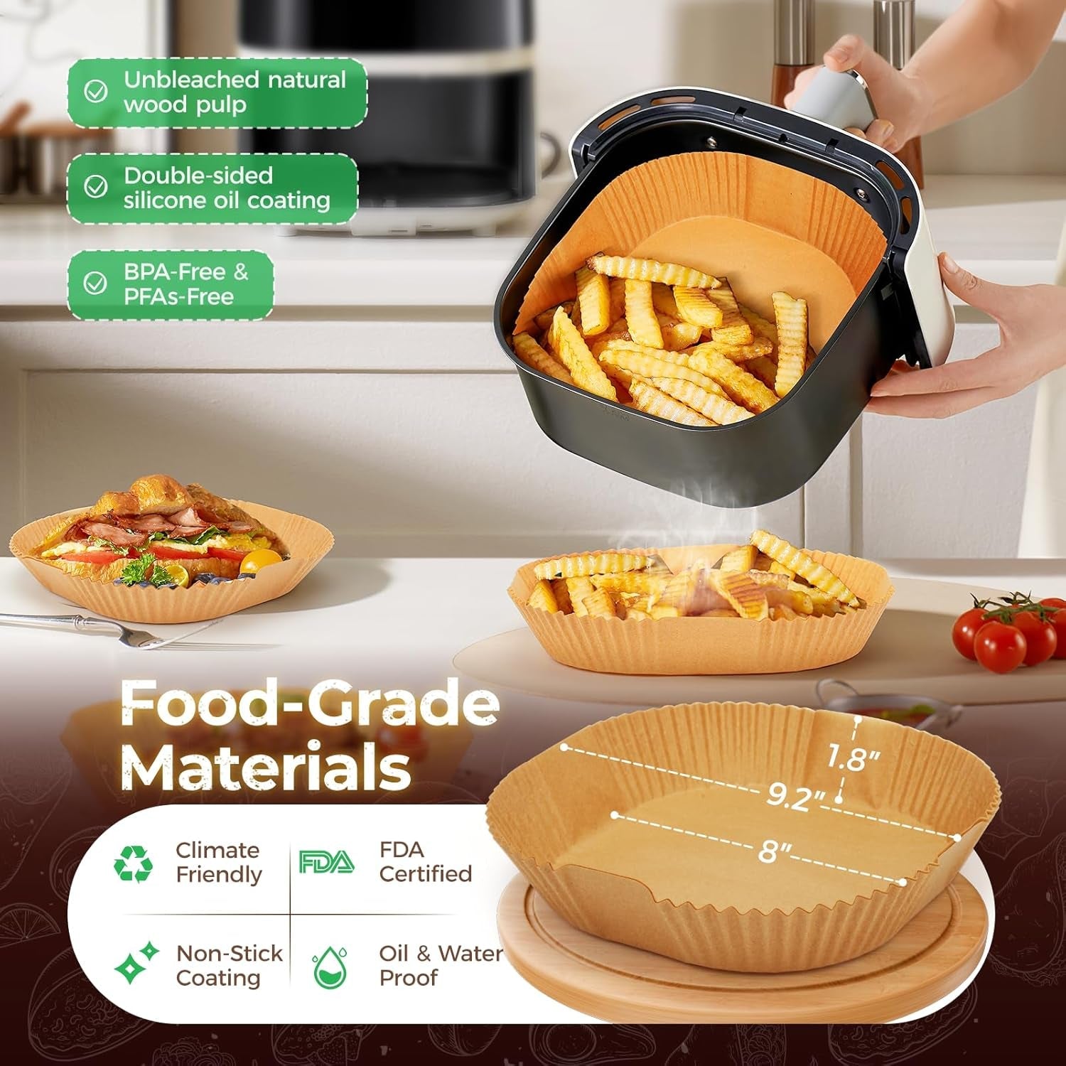 air-fryer-liners-disposable-100pcs-8-square-air-fryer-paper-for-5-8-qt-waterproof-and-oilproof-for-easy-cleanup-unbleached-non-stick-parchment-paper-for-5-8-qt-air-fryer-baking-microwave-oven