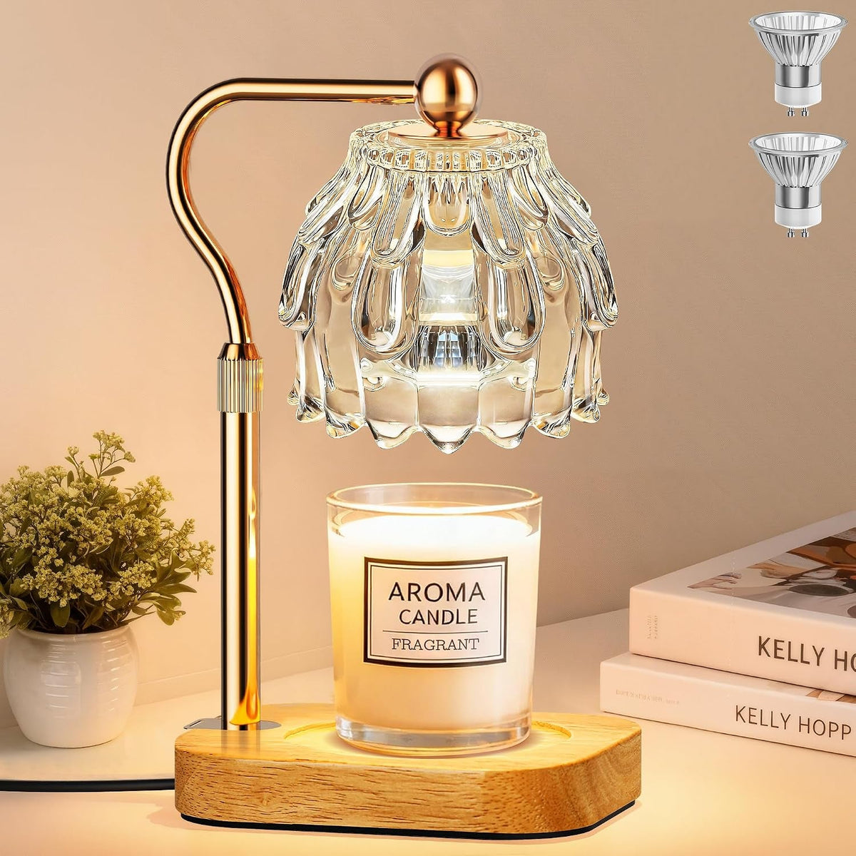 candle-warmer-lamp-with-timer-dimmer-wax-melts-warmer-lamp-for-gift-clear